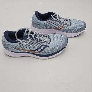 Saucony Women's 10 Sky/Storm Sneakers